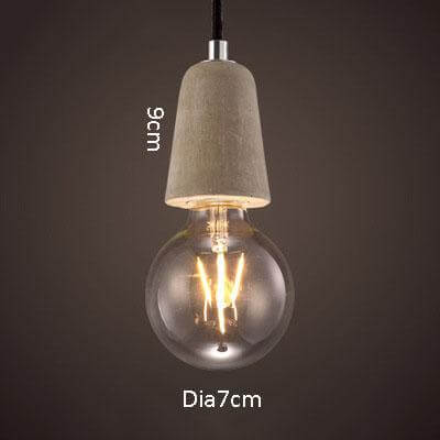 Merrow | Small Elegant Loft-Style Pendant Light