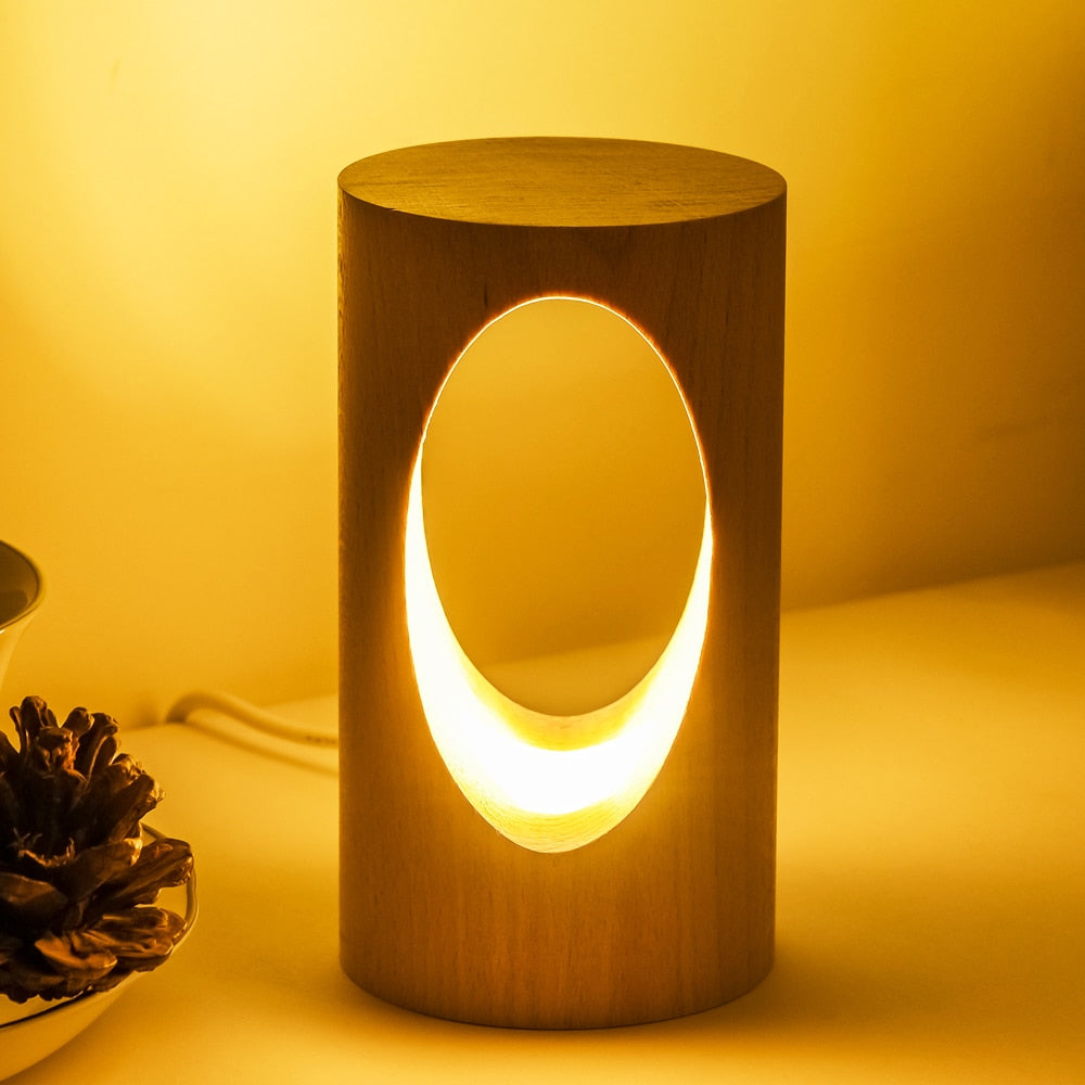 Luma hul skrivebordslampe