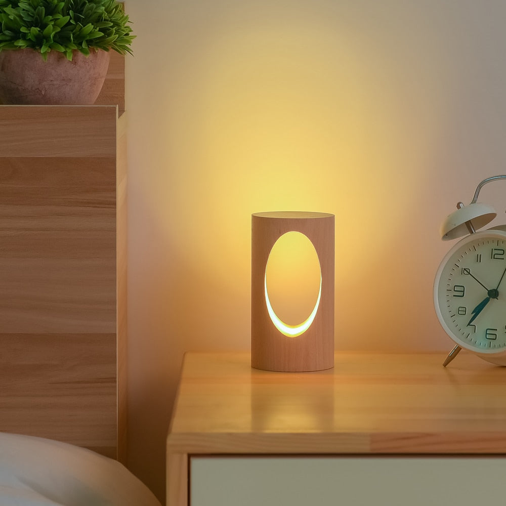 Luma hul skrivebordslampe