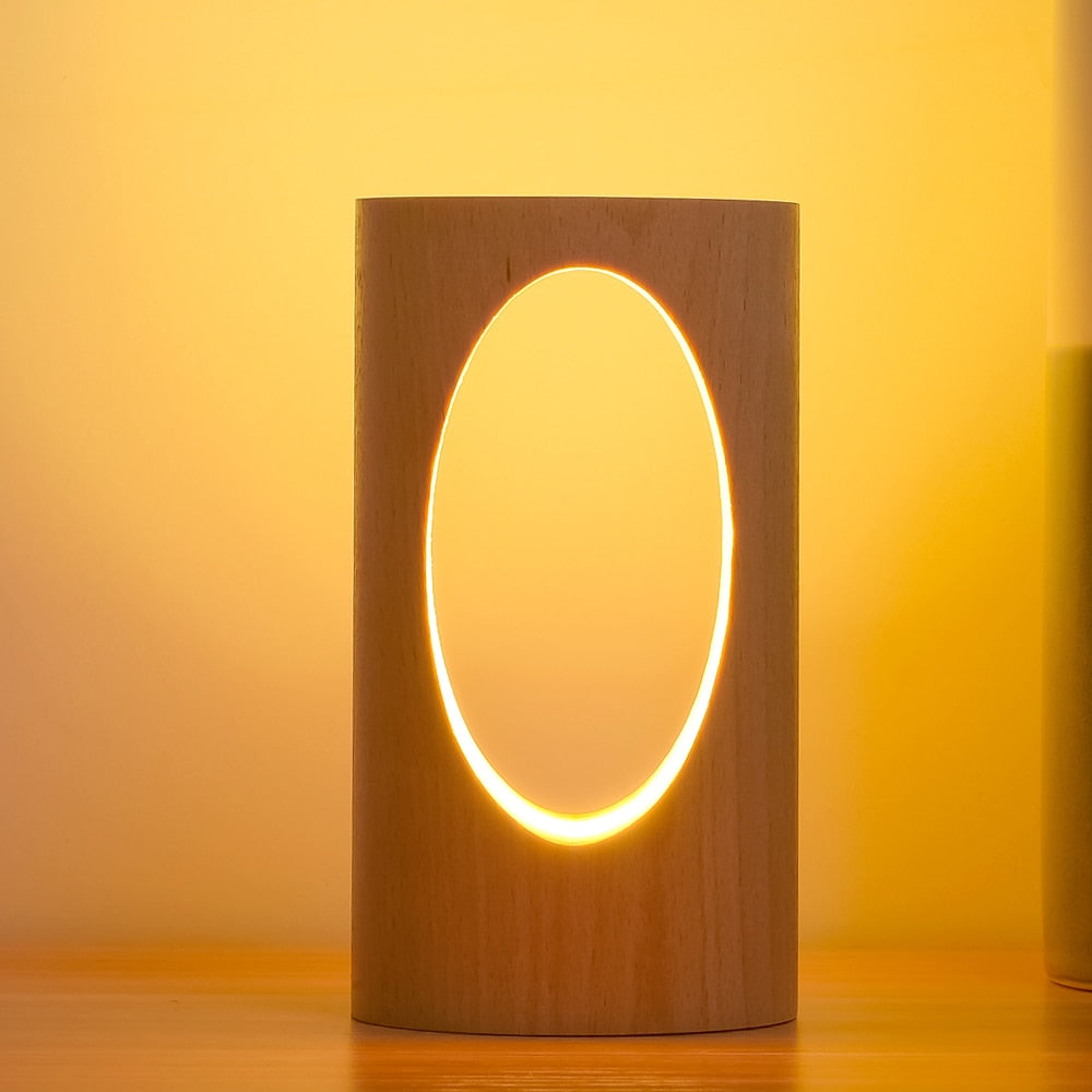 Luma hul skrivebordslampe