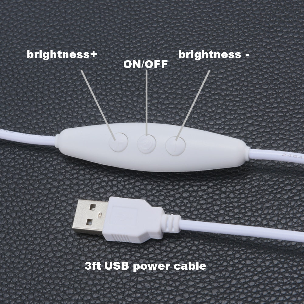 Luma hul skrivebordslampe