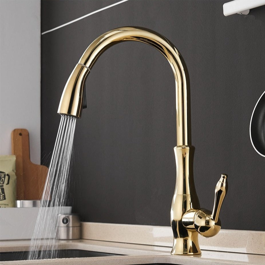 Robinet de bucătărie extensibil NovaFlow cu cap retractabil