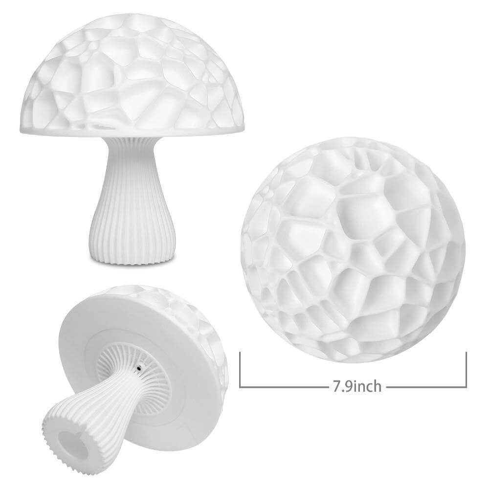 Kivara | 3D-printet elegant sopp bordlampe