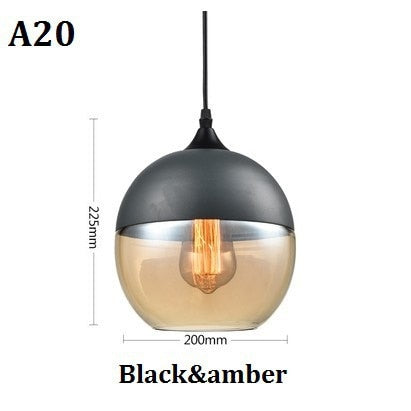 Loft-inspirerte hengende LED pendellamper