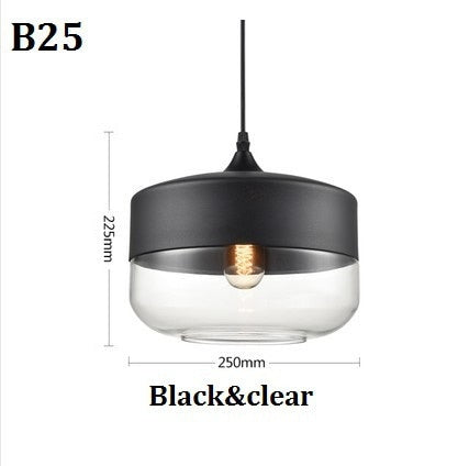 Loft-inspirerte hengende LED pendellamper