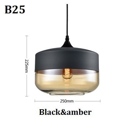 Loft-inspirerte hengende LED pendellamper