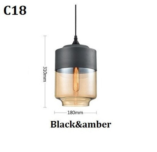 Loft-inspirerte hengende LED pendellamper