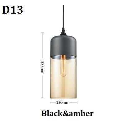 Loft-inspirerte hengende LED pendellamper