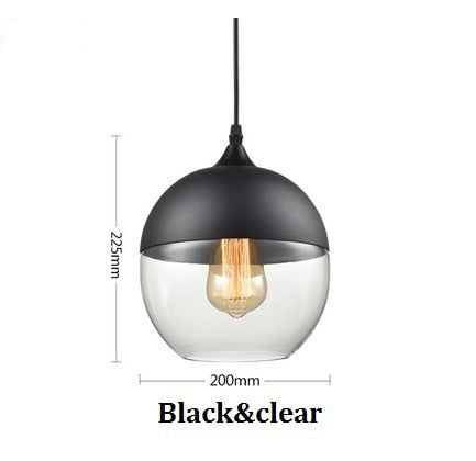 Loft-inspirerte hengende LED pendellamper