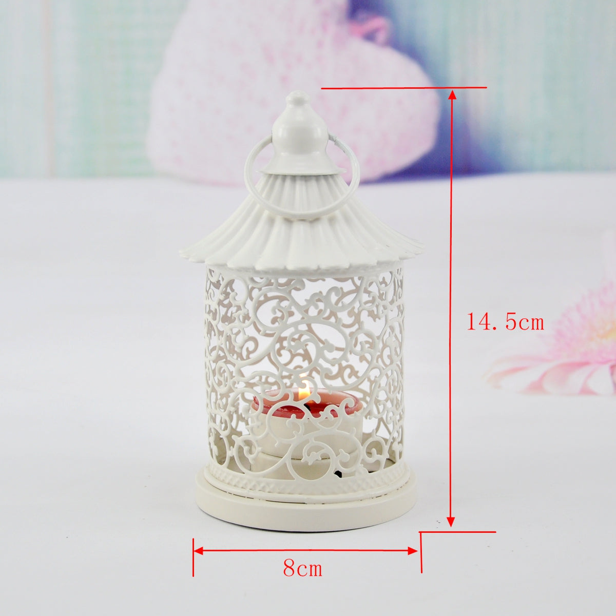 SaharaBloom Romantic Moroccan Candle Holder