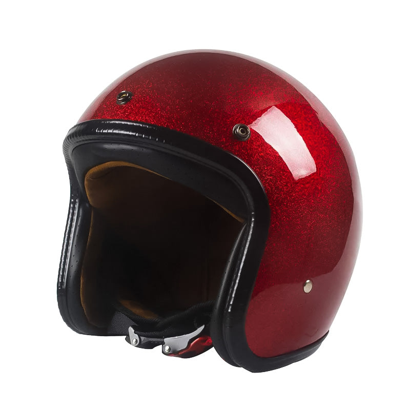 NovaRide Open Face Helmet DOT Certified Lightweight