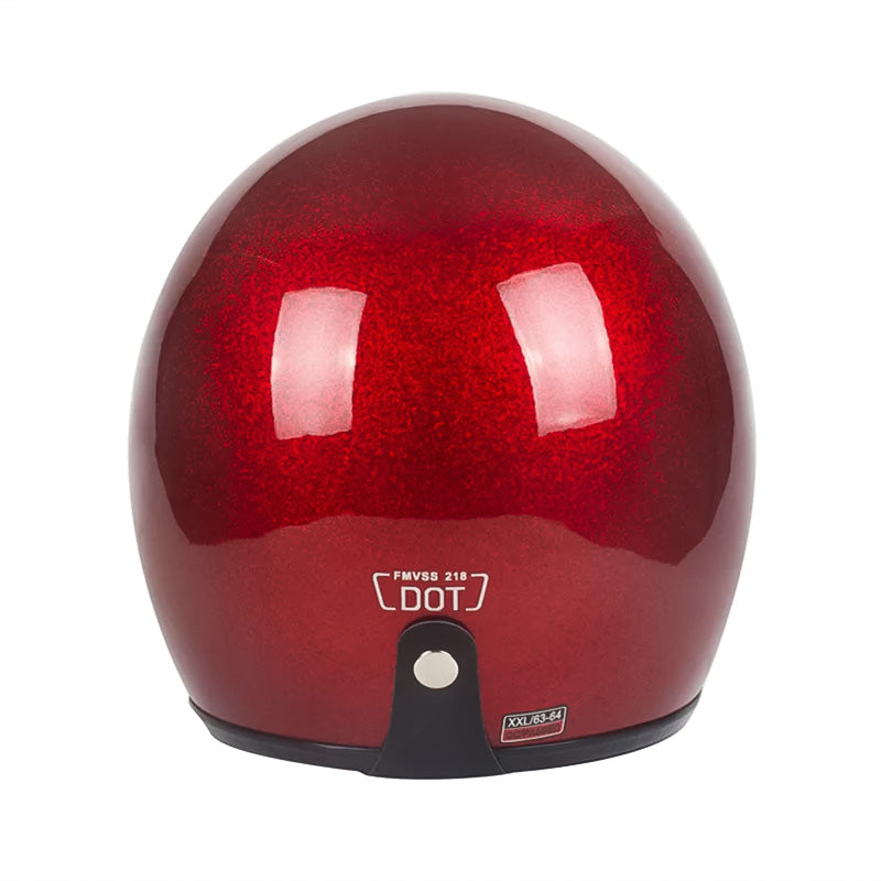 NovaRide Open Face Helmet DOT Certified Lightweight