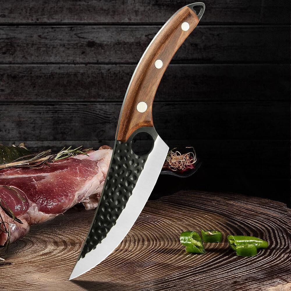 SerbForge Boning Knife, Hand-Forged 6-Inch Kitchen Tool