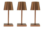 Auretta | Lampada da tavolo mini senza fili con batteria ricaricabile e dimmer regolabile