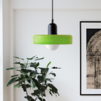 Lysena Bauhaus-Style Colored Glass Pendant Light