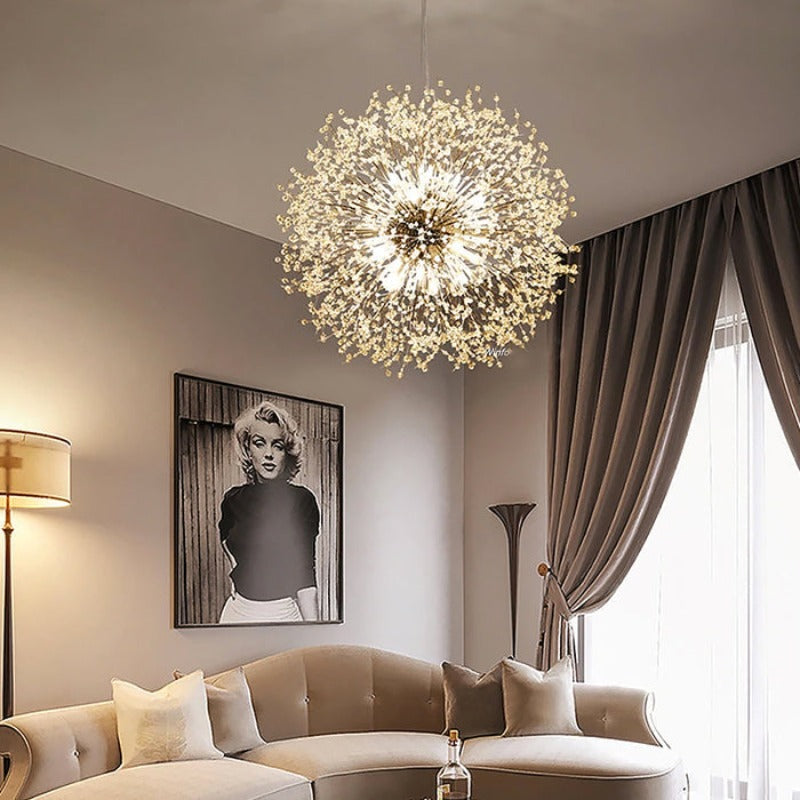 LumaSylva Dandelion Pendant Light Blooming Ceiling Glow