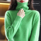 100% Cashmere - Luxury Turtleneck Plush Sweater – Soft Warm Winter Pullover for Effortless Everyday Style 7