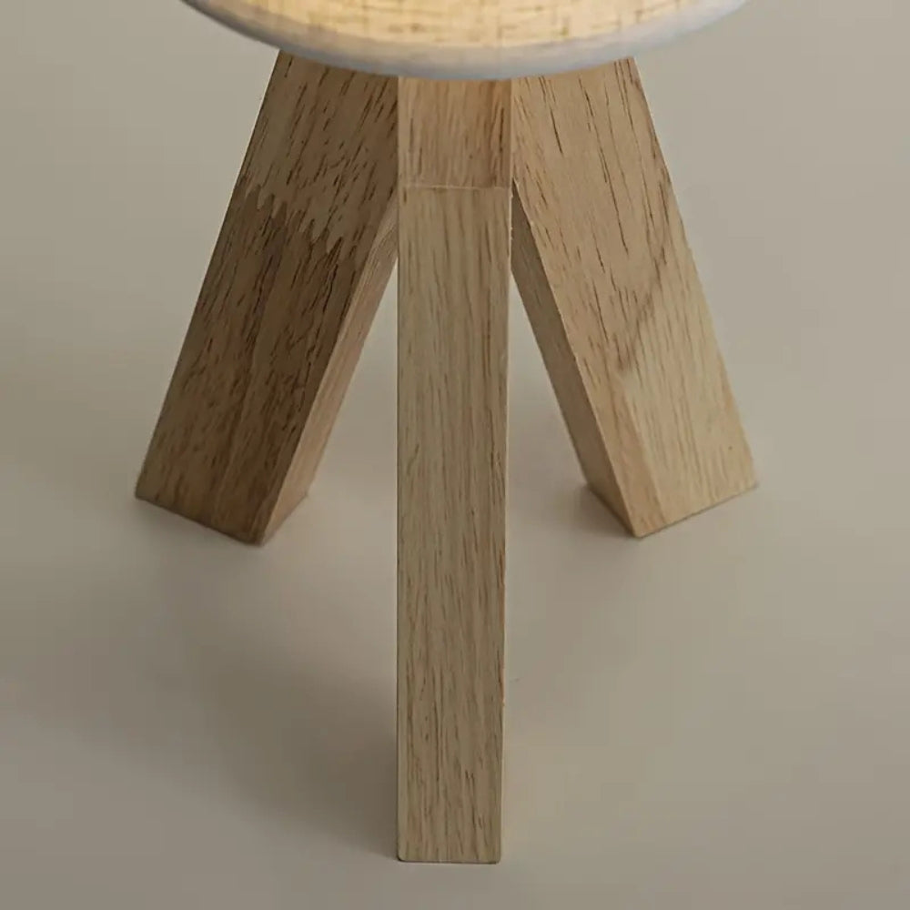 Kinsley trestativ bordlampe med USB-port