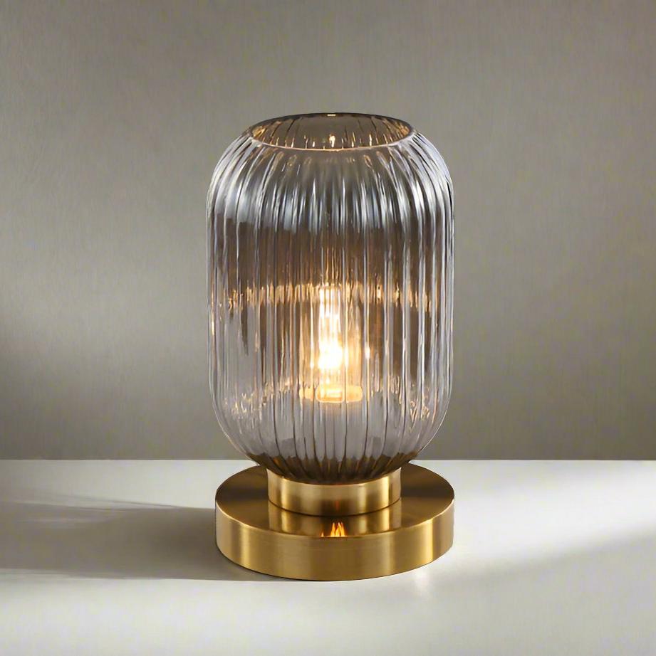 Skye | Lampa z bursztynem nordyckim