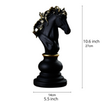 Aurelin Skak Statue Håndlavet Dekorationsfigur