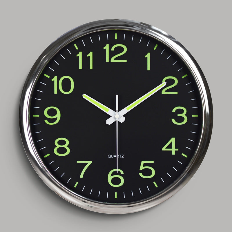 Quieta Silent Classroom Wall Clock With LED Lighting