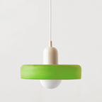 Lysena Bauhaus-Style Colored Glass Pendant Light
