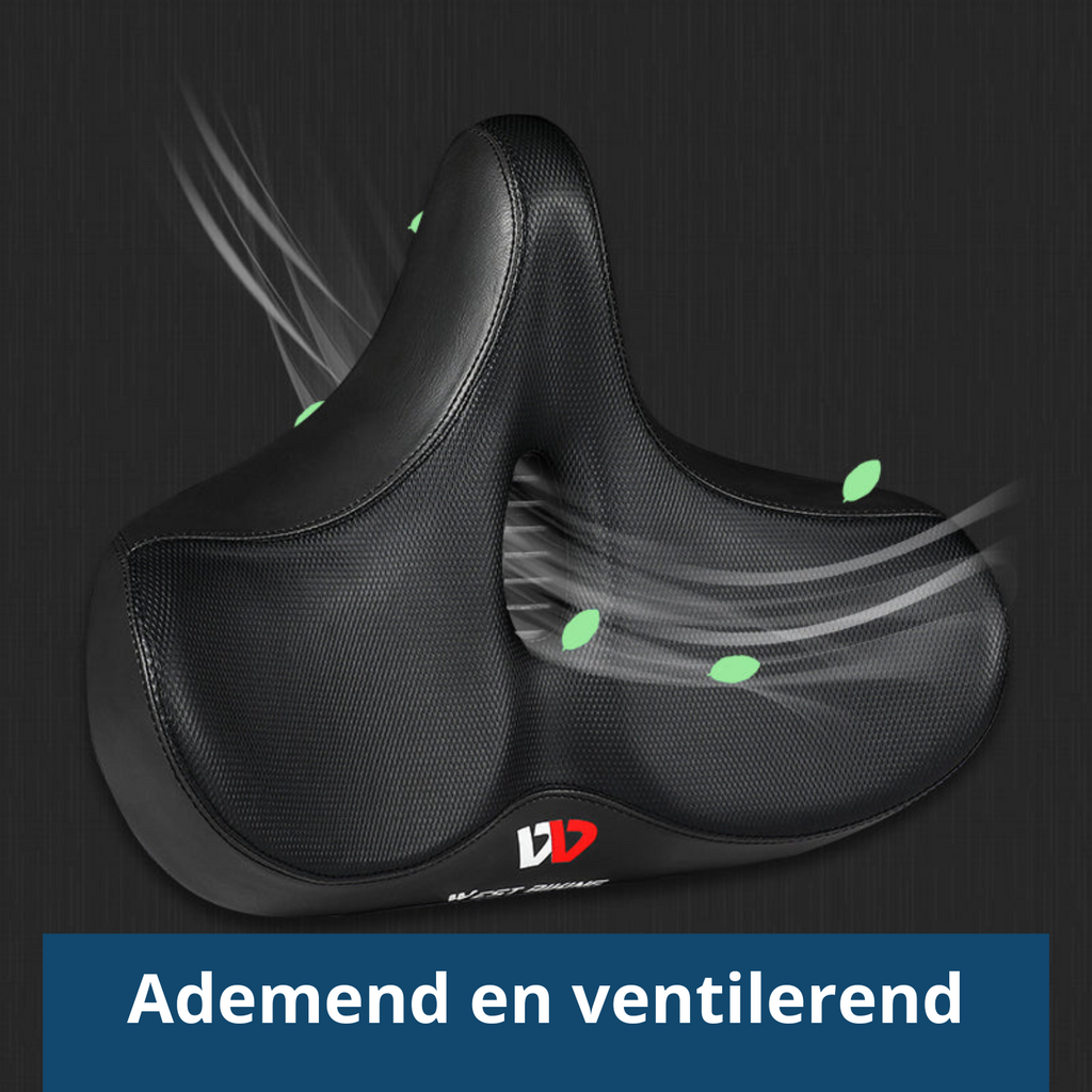 Selle de vélo ergonomique en gel AstraFlow avec confort respirant