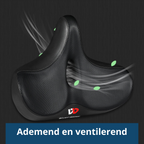 Selle de vélo ergonomique en gel AstraFlow avec confort respirant