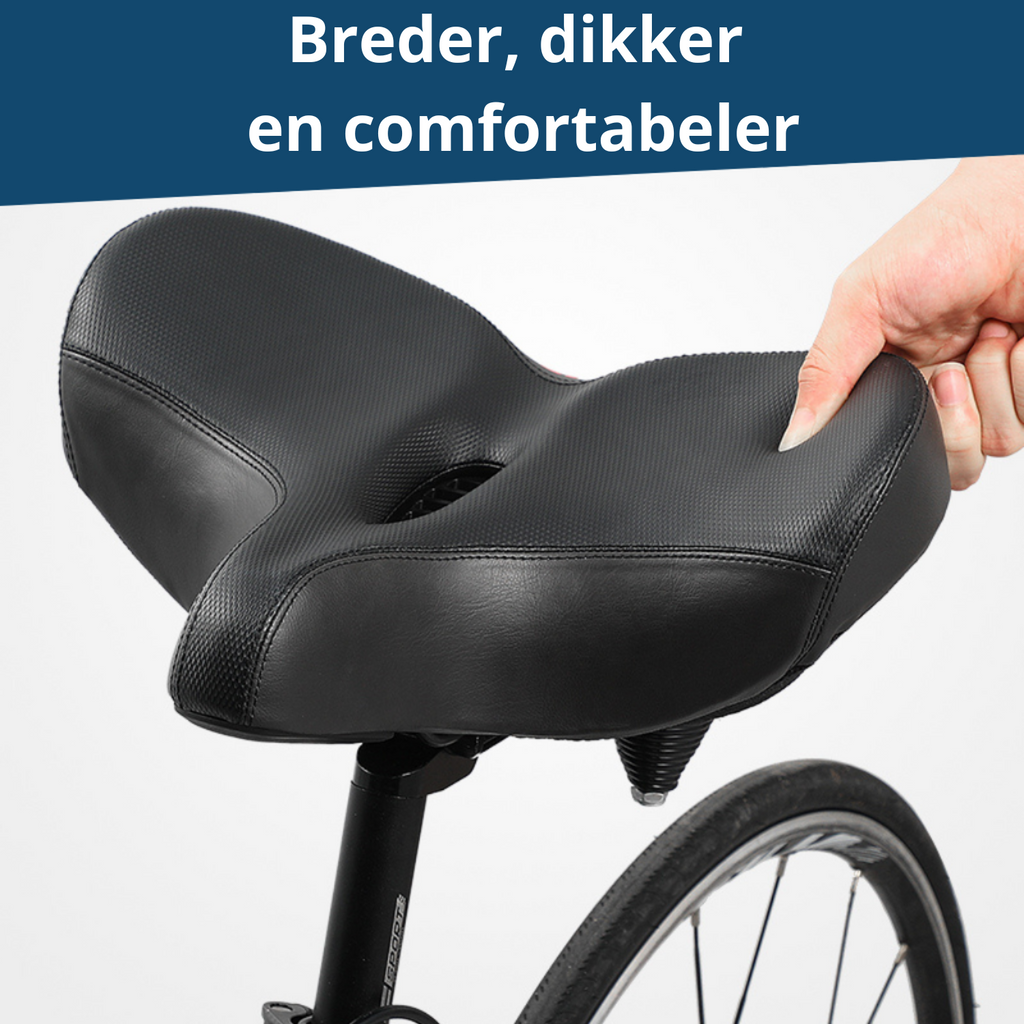 Selle de vélo ergonomique en gel AstraFlow avec confort respirant
