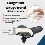 Selle de vélo ergonomique en gel AstraFlow avec confort respirant