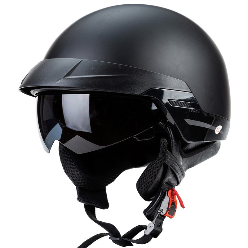 NovaRider Open Cruiser Helmet DOT-Approved Safety Gear