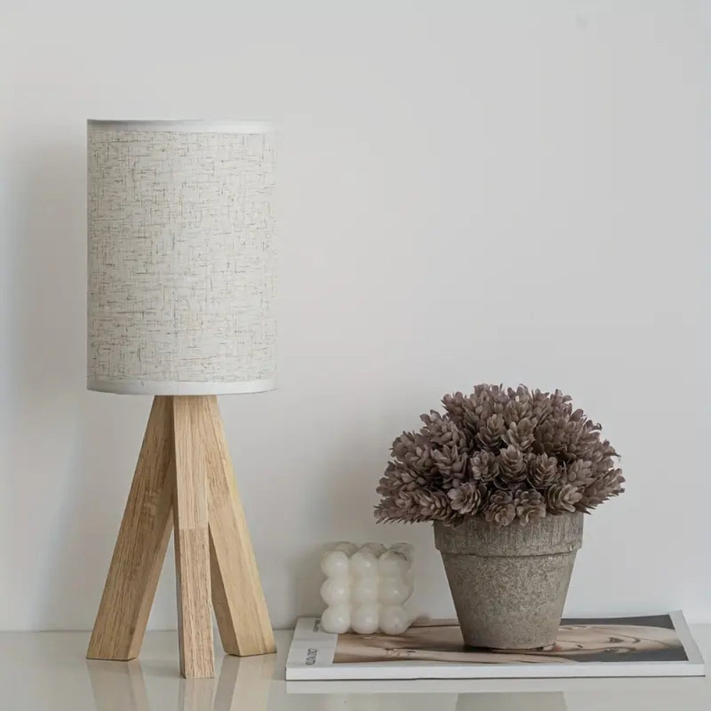 Kinsley trestativ bordlampe med USB-port