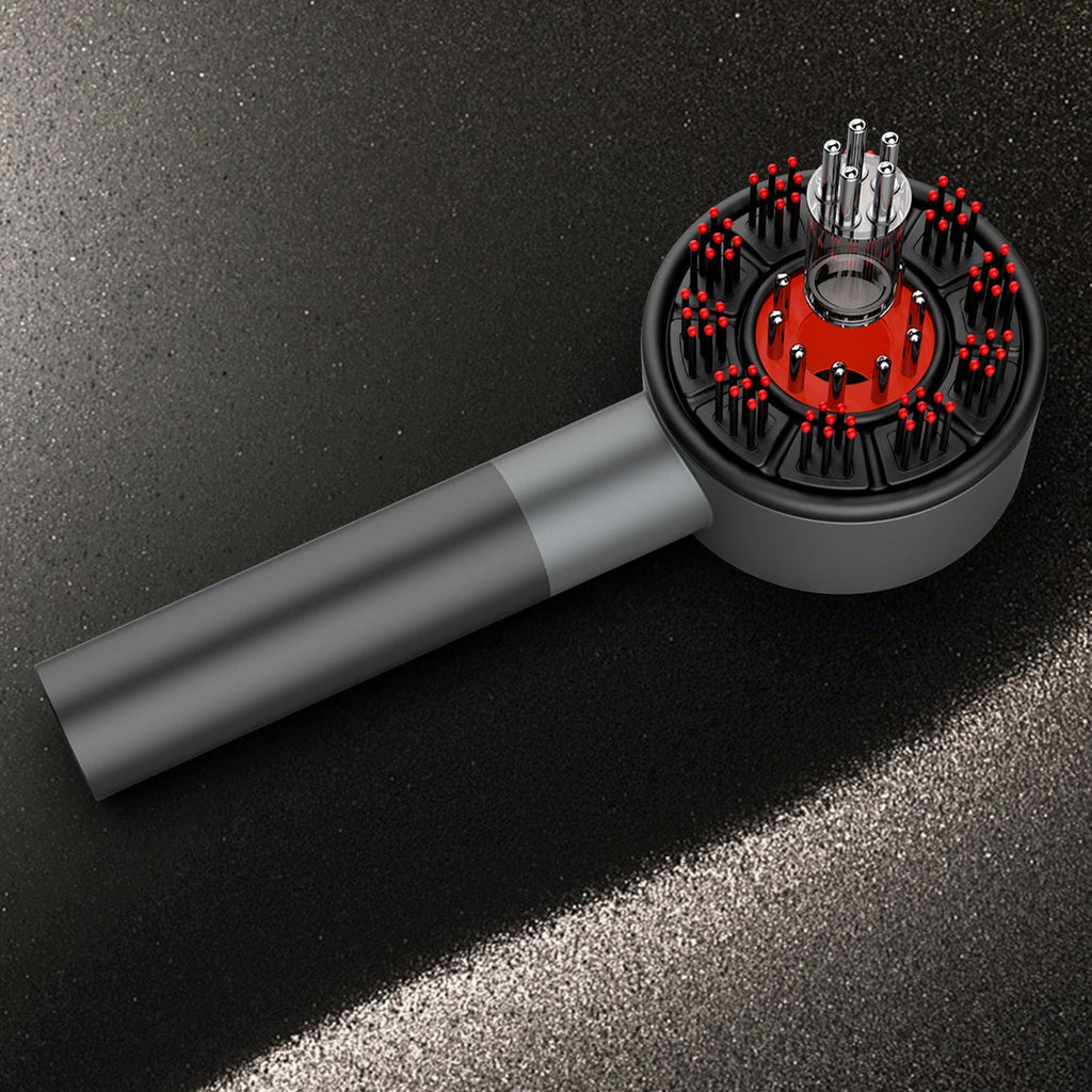 NovaRoot 3-in-1 infrapuna-LED-hiustenkasvun päänahan hierontalaite öljylle