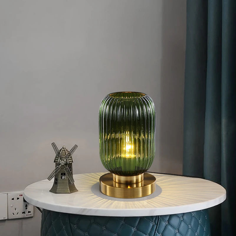 Skye | Lampa z bursztynem nordyckim