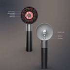 NovaRoot 3-in-1 infrapuna-LED-hiustenkasvun päänahan hierontalaite öljylle