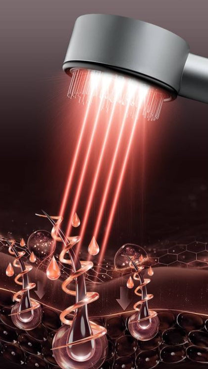 NovaRoot 3-in-1 infrapuna-LED-hiustenkasvun päänahan hierontalaite öljylle