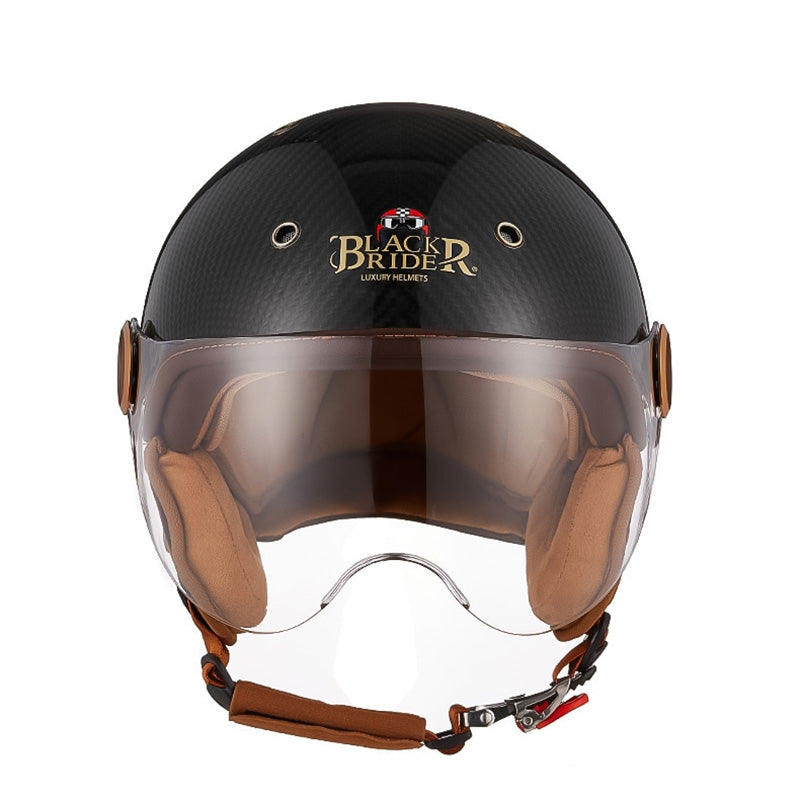 Capacete de Moto Verinox em Fibra de Carbono Certificado CE ECE-R22/05