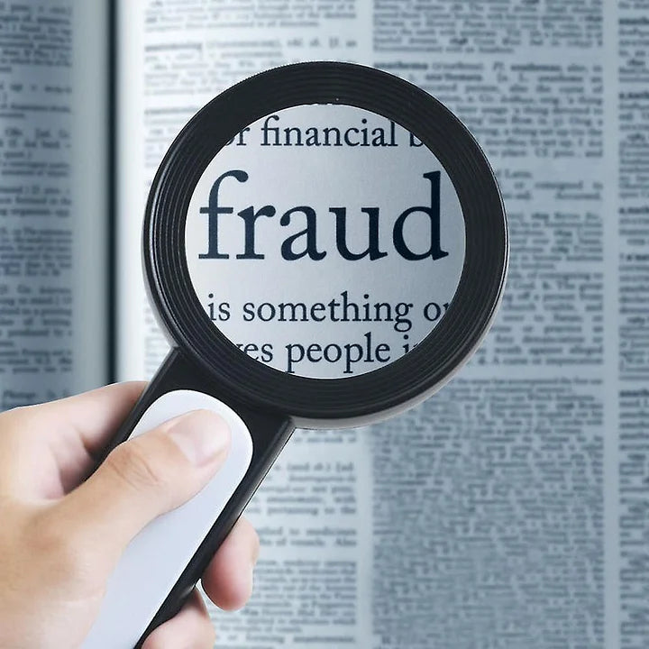 VisionMate Ampliador Portátil 30x para Idosos Leitura Clara