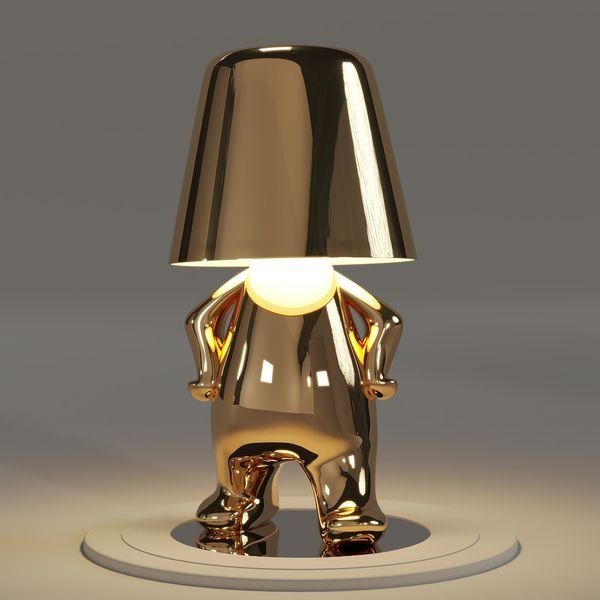 Marcelli | Thinker Lamp in Gold