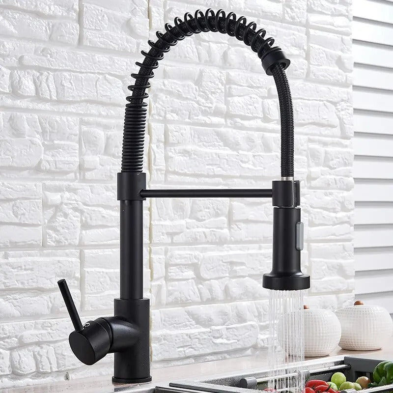 Rubinetto da cucina Aqualine Orbit con rotazione a 360 gradi