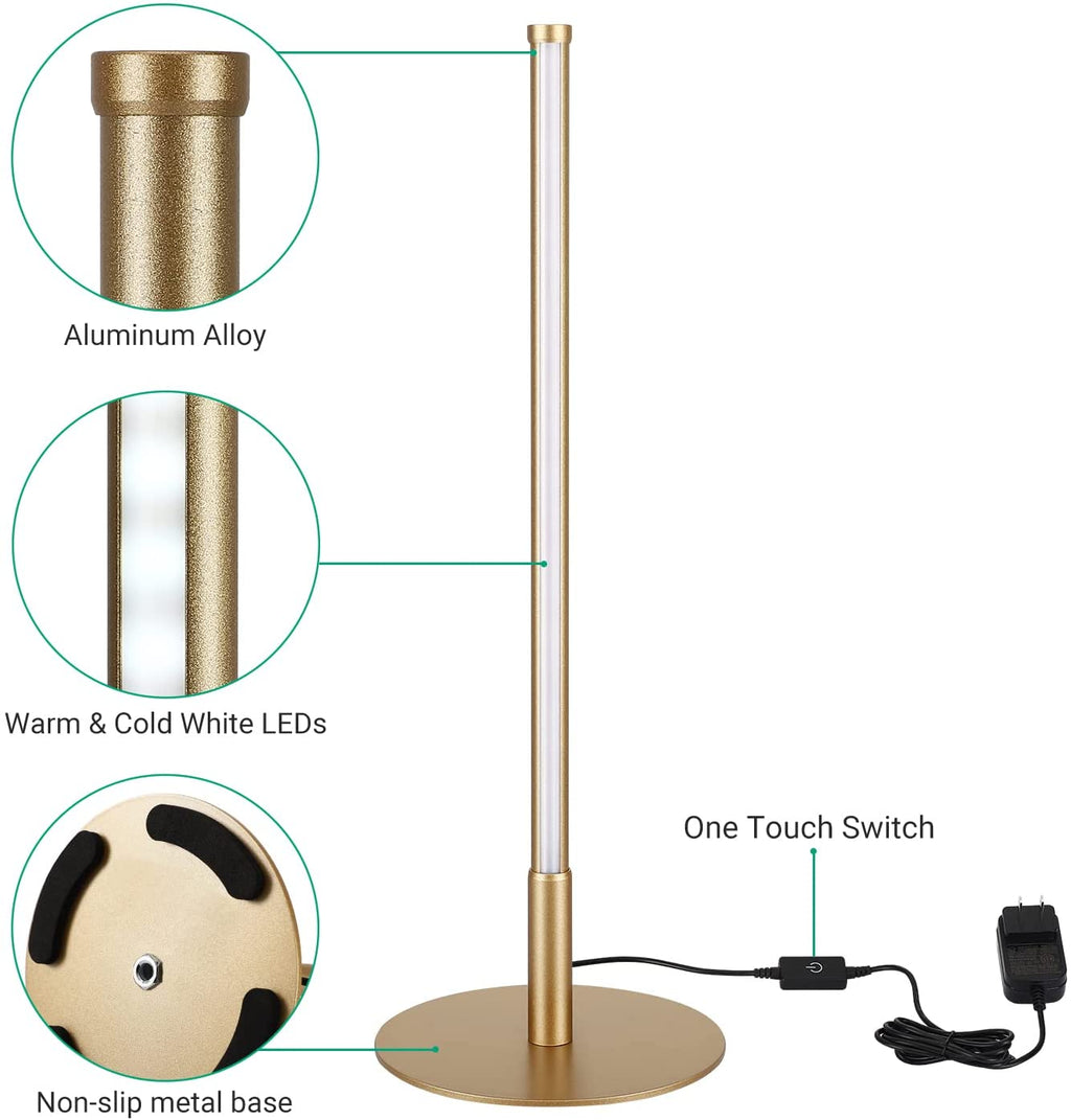 Table Lamp in Gold Finish