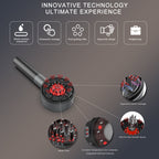 NovaRoot 3-in-1 infrapuna-LED-hiustenkasvun päänahan hierontalaite öljylle