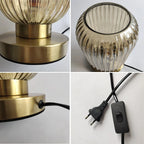 Skye | Lampa z bursztynem nordyckim