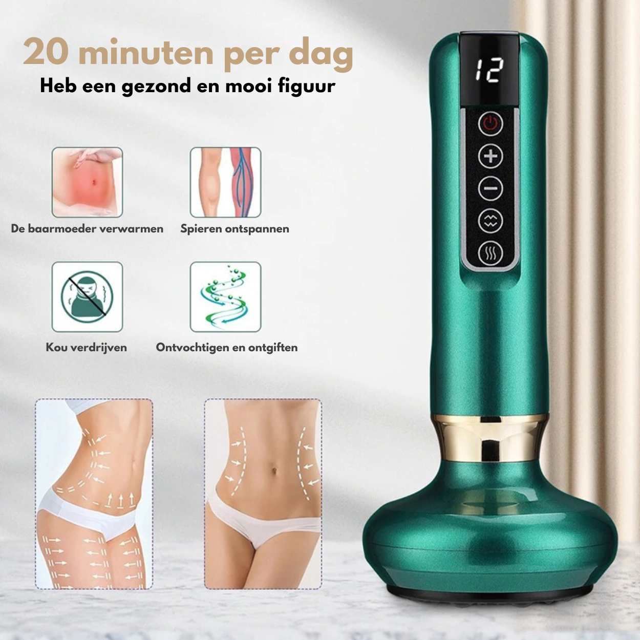 NovaSilk Vacuum Massager for Visible Cellulite Reduction