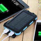 SolaraCharge Pico 500000mAh Power Bank Solar à Prova de Água