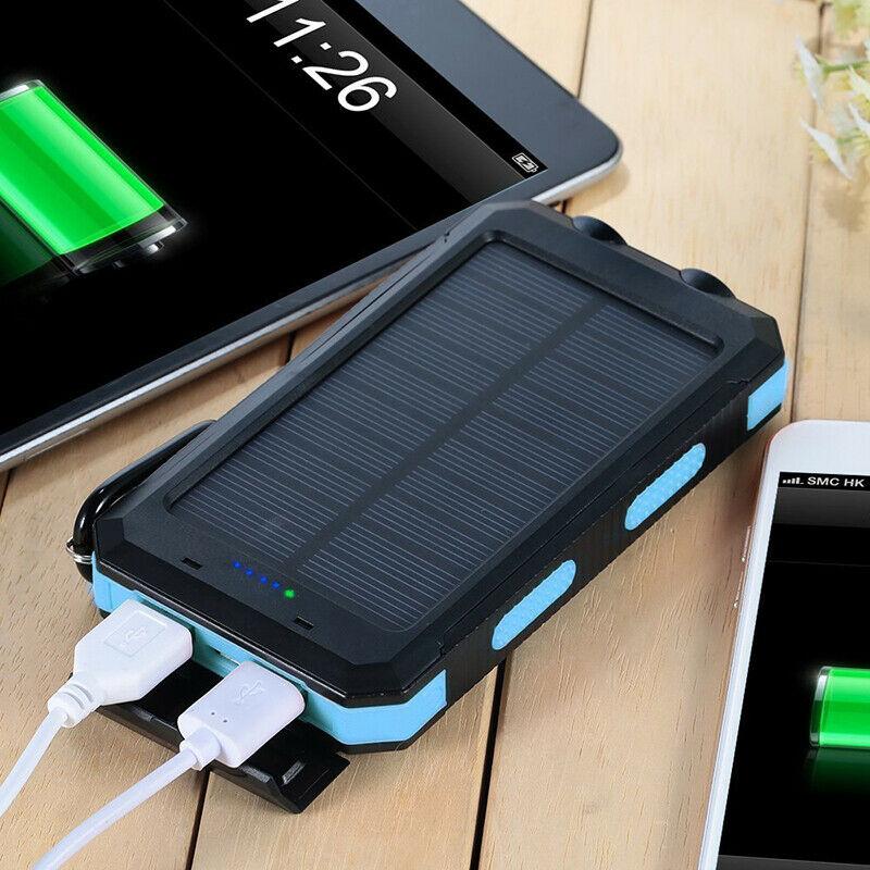 SolaraCharge Peak 500000mAh Waterproof Solar Power Bank