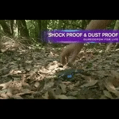 SolaraCharge Pico 500000mAh Power Bank Solar à Prova de Água