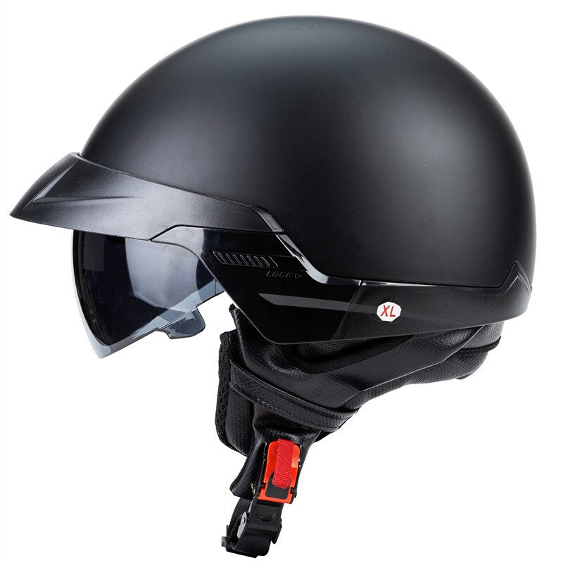 NovaRider Open Cruiser Helmet DOT-Approved Safety Gear