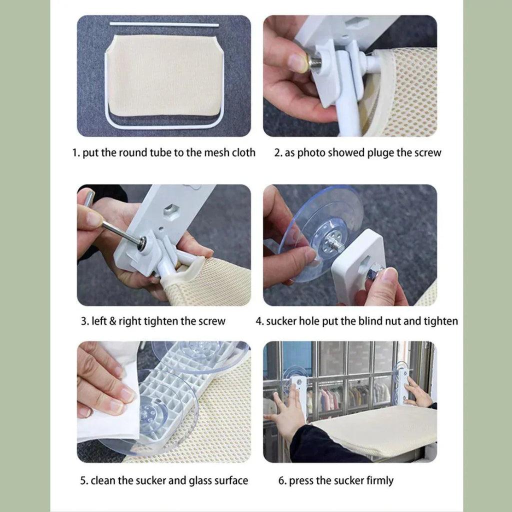 WhiskerNest Cat Hammock Hanging Bed for Cats and Kittens