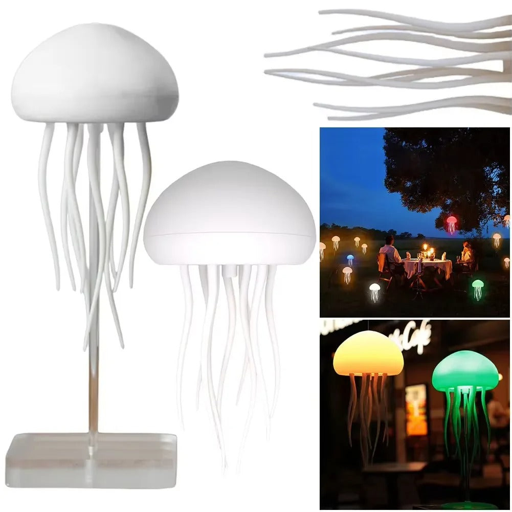 Aqualume Jellyfish LED Night Light For Serene Rooms